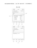 MOBILE TERMINAL AND METHOD OF CONTROLLING APPLICATION EXECUTION IN A MOBILE TERMINAL diagram and image