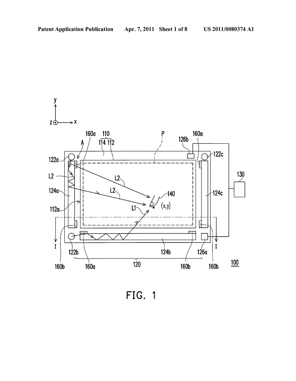 OPTICAL TOUCH APPARATUS, OPTICAL TOUCH DISPLAY APPARATUS, AND LIGHT SOURCE MODULE - diagram, schematic, and image 02