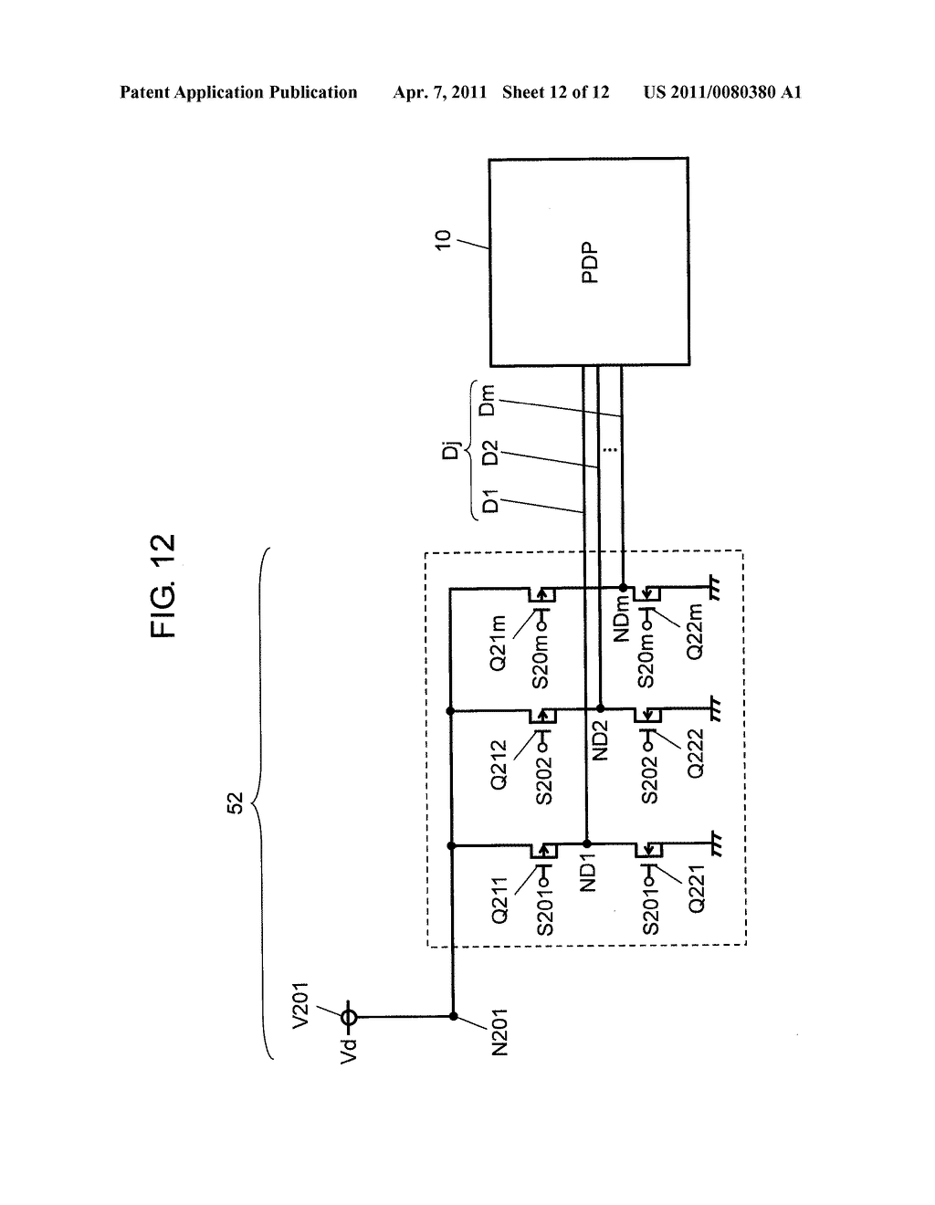 PLASMA DISPLAY DEVICE AND METHOD FOR DRIVING PLASMA DISPLAY DEVICE - diagram, schematic, and image 13