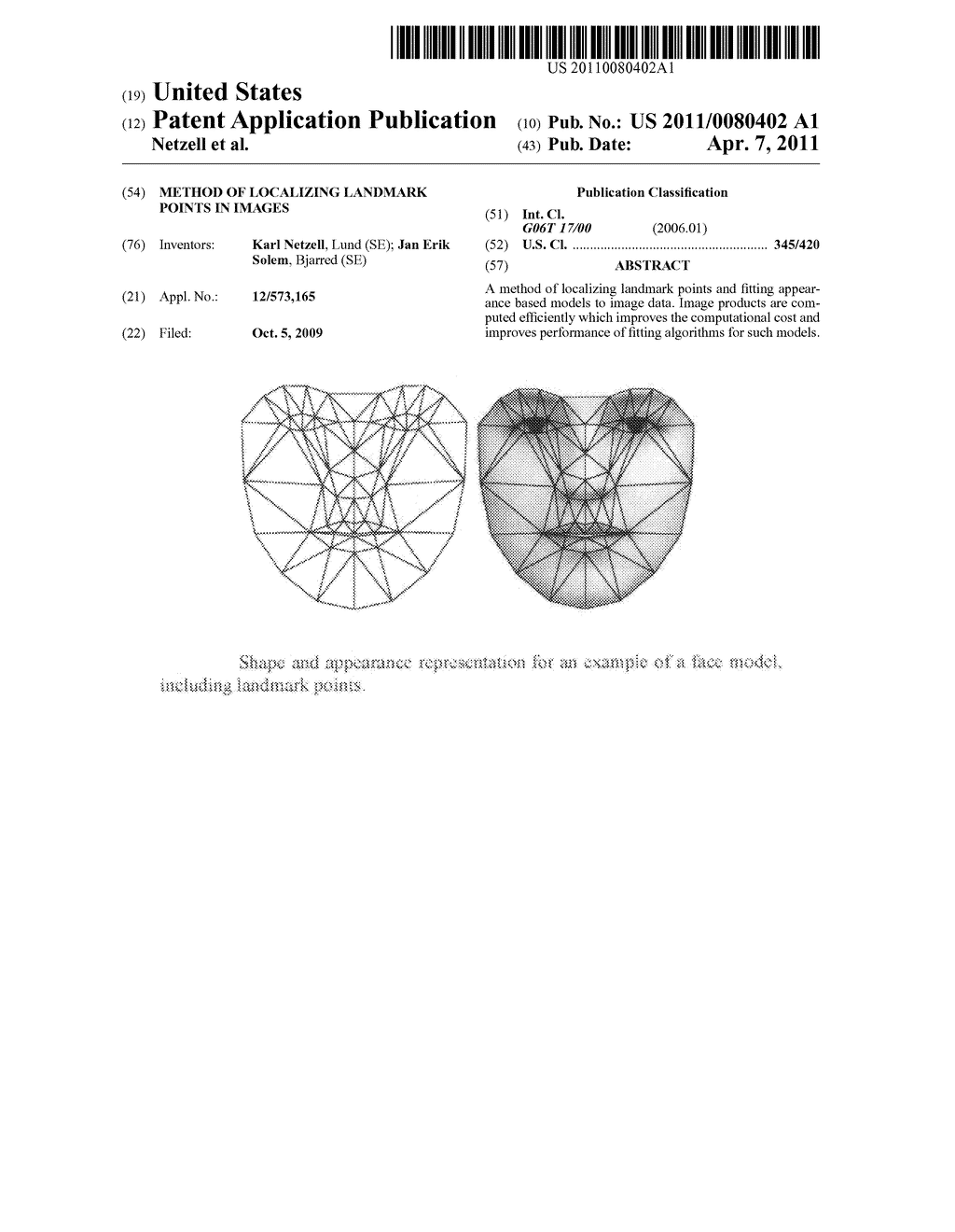 Method of Localizing Landmark Points in Images - diagram, schematic, and image 01