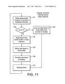 Methods of and apparatus for controlling the reading of arrays of data from memory diagram and image