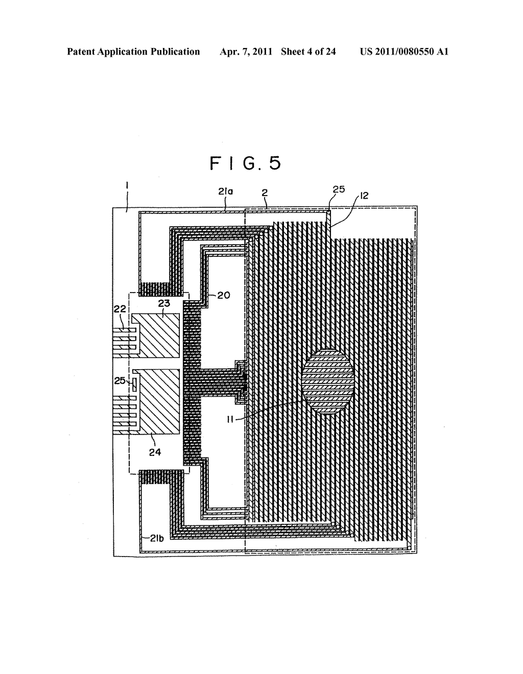 LIQUID CRYSTAL DISPLAY DEVICE, METHOD FOR FABRICATING THE SAME, AND PORTABLE TELEPHONE USING THE SAME - diagram, schematic, and image 05