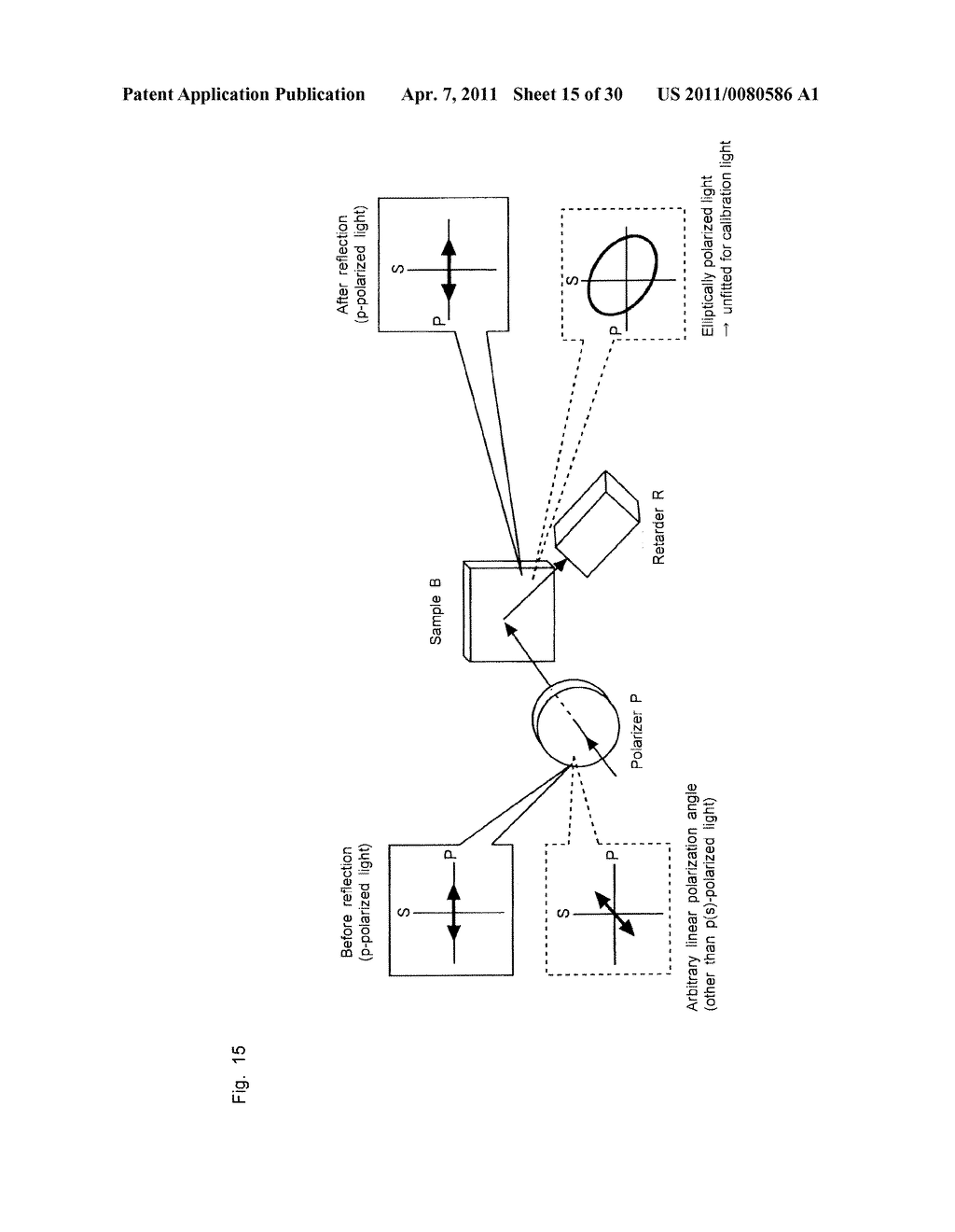 OPTICAL DEVICE HAVING POLARIZER AND RETARDERS FOR SPECTROSCOPIC POLARIMETRY - diagram, schematic, and image 16