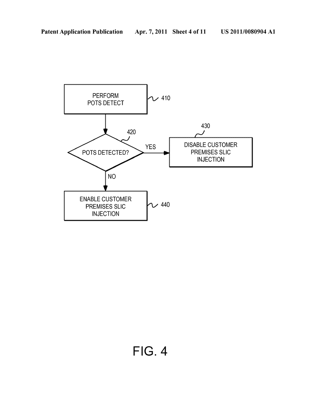 Subscriber Line Interface Circuitry with POTS Detection - diagram, schematic, and image 05