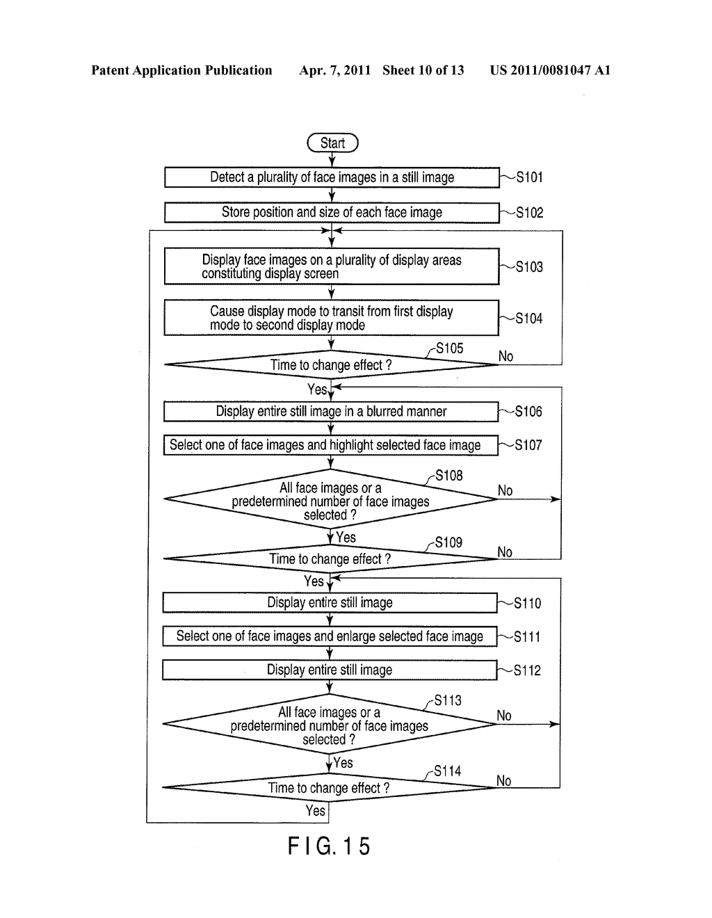 ELECTRONIC APPARATUS AND IMAGE DISPLAY METHOD - diagram, schematic, and image 11