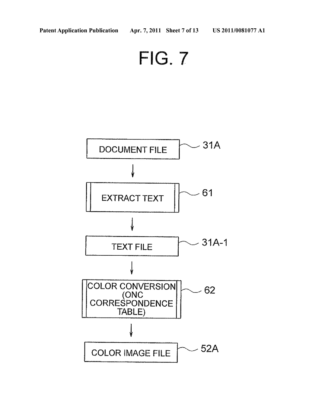 SEARCHABLE COLOR ENCODED FILE COMPOSING METHOD AND SEARCHABLE COLOR ENCODED FILE SYSTEM - diagram, schematic, and image 08