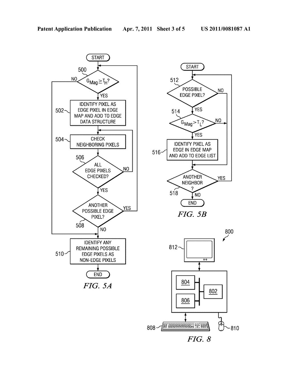 Fast Hysteresis Thresholding in Canny Edge Detection - diagram, schematic, and image 04