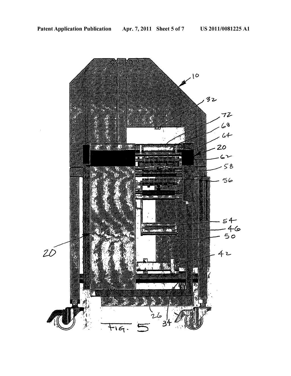 REDUCED FOOTPRINT SUBSTRATE INTERLEAVER FOR FOOD PREPARATION LINE - diagram, schematic, and image 06