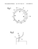 METHOD FOR FORMING A PRESSURE MEASUREMENT HOLE IN A COMPONENT diagram and image