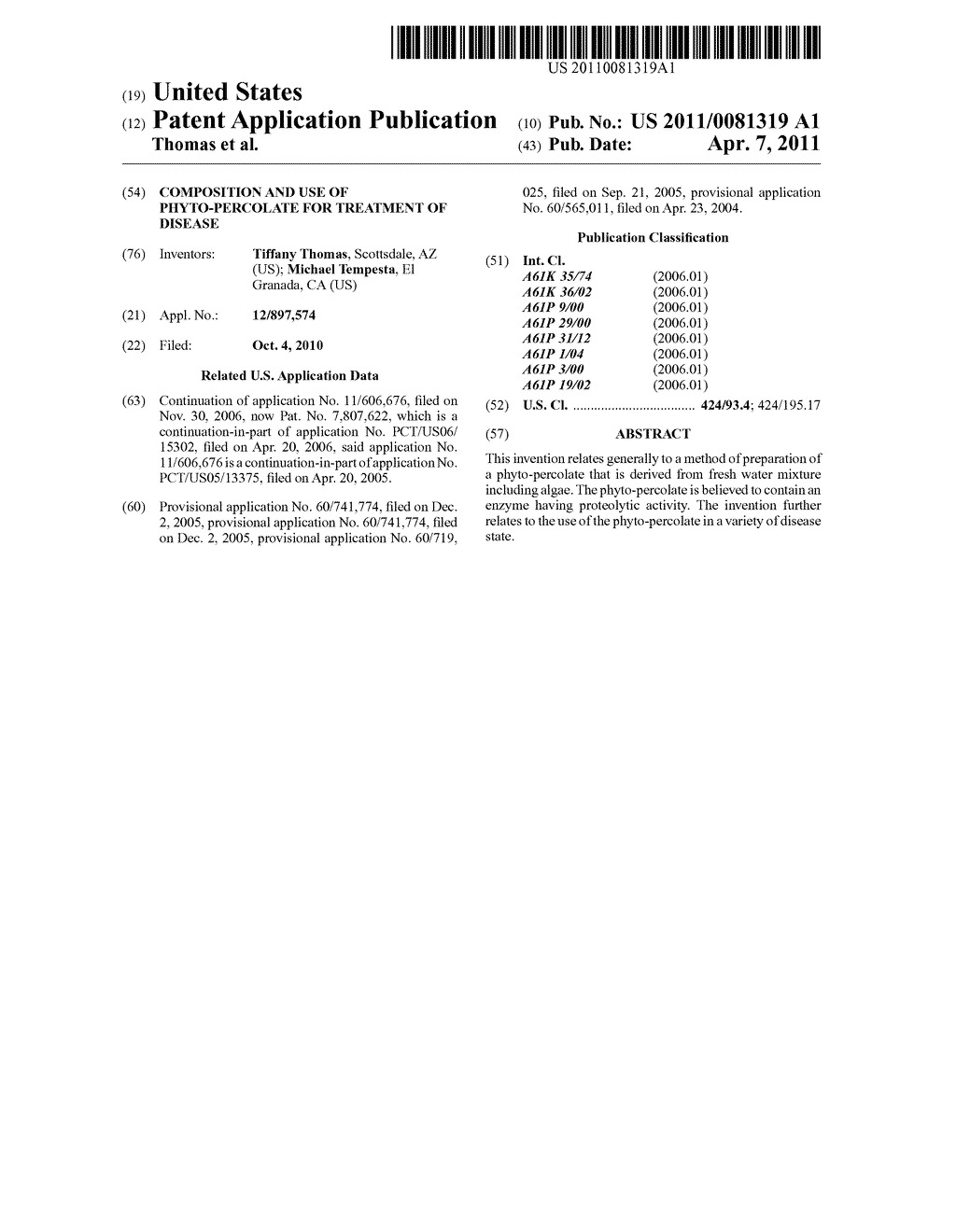 COMPOSITION AND USE OF PHYTO-PERCOLATE FOR TREATMENT OF DISEASE - diagram, schematic, and image 01