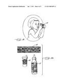 METHOD OF FORMING A DISPLAY BLANK HAVING AN ENCAPSULATED FRAGRANCE diagram and image