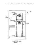 METHOD OF FORMING A DISPLAY BLANK HAVING AN ENCAPSULATED FRAGRANCE diagram and image