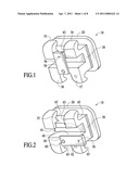 SELF-LIGATING BRACKET WITH UNIVERSAL APPLICATION diagram and image