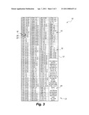 BIBLE READING BOOKMARK AND METHOD OF USING THE SAME diagram and image