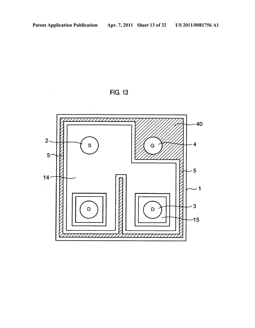 Semiconductor device having vertical mosfet and method of manufacturing the same - diagram, schematic, and image 14