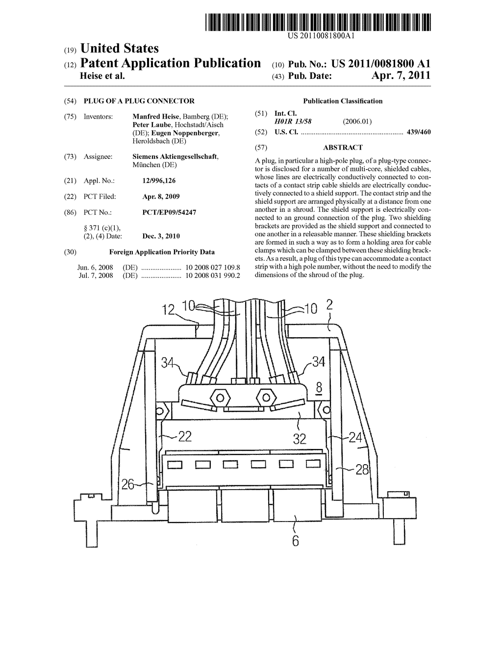 PLUG OF A PLUG CONNECTOR - diagram, schematic, and image 01