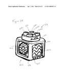 Storage Device for Toy Building Components diagram and image