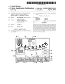 SYSTEM AND METHOD FOR SIMULATING THE OUTCOME OF AN ELECTRONIC BINGO GAME AS A BLACKJACK GAME diagram and image