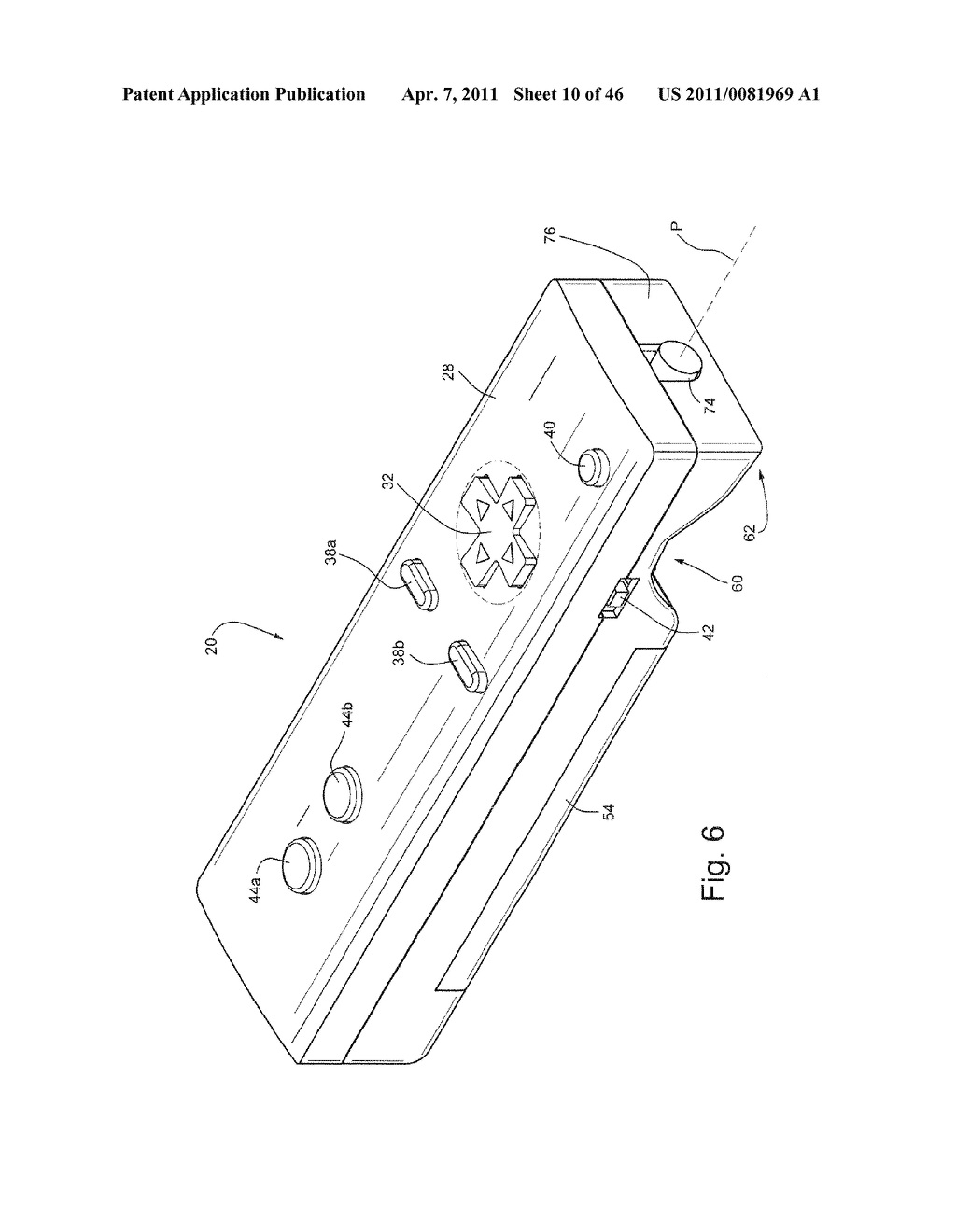 VIDEO GAME SYSTEM WITH WIRELESS MODULAR HANDHELD CONTROLLER - diagram, schematic, and image 11