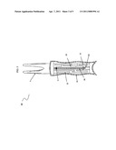 Multi-purpose spring-loaded divot repair tool diagram and image