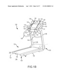 SUPPORT APPARATUS FOR AN EXERCISE MACHINE diagram and image