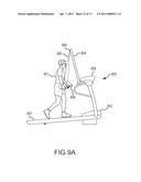 SUPPORT APPARATUS FOR AN EXERCISE MACHINE diagram and image