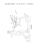 SUPPORT APPARATUS FOR AN EXERCISE MACHINE diagram and image