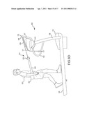 SUPPORT APPARATUS FOR AN EXERCISE MACHINE diagram and image