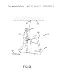 SUPPORT APPARATUS FOR AN EXERCISE MACHINE diagram and image