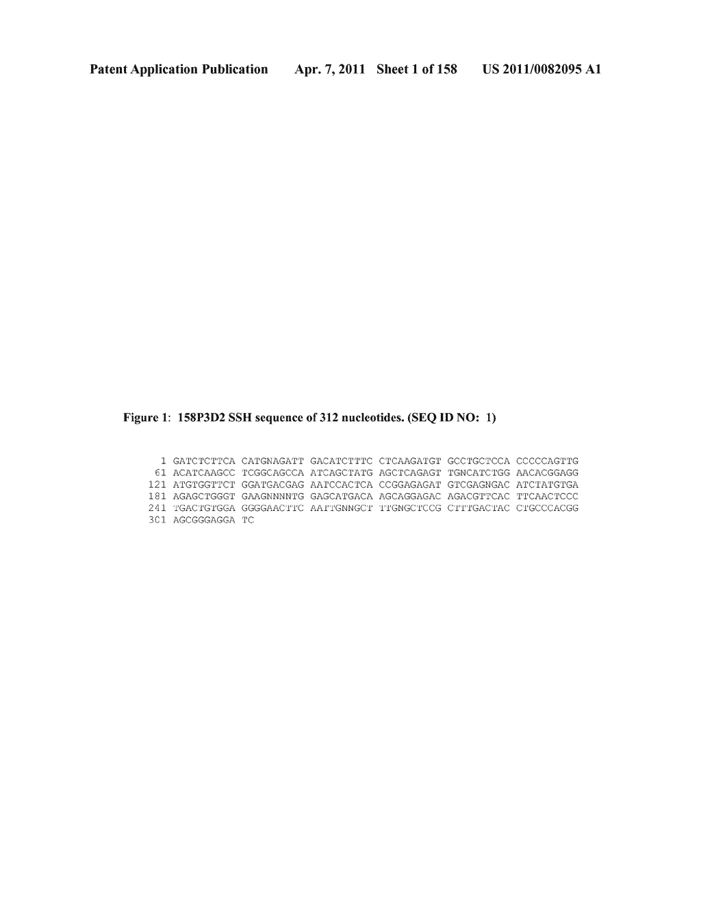 NUCLEIC ACIDS AND CORRESPONDING PROTEINS ENTITLED 158P3D2 USEFUL IN TREATMENT AND DETECTION OF CANCER - diagram, schematic, and image 02