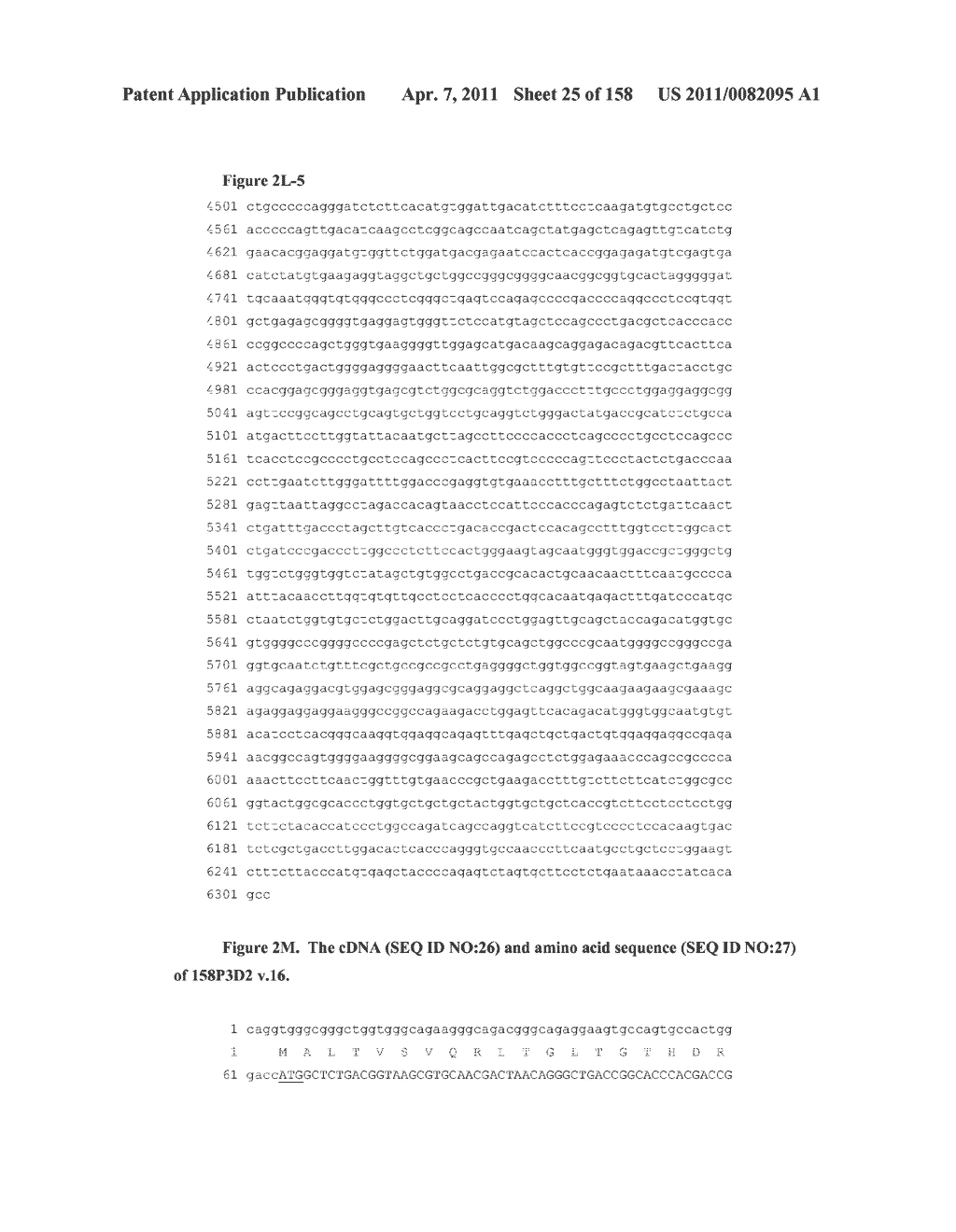 NUCLEIC ACIDS AND CORRESPONDING PROTEINS ENTITLED 158P3D2 USEFUL IN TREATMENT AND DETECTION OF CANCER - diagram, schematic, and image 26