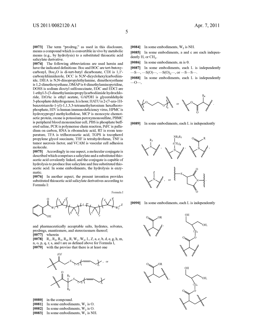 SUBSTITUTED THIOACETIC ACID SALICYLATE DERIVATIVES AND THEIR USES - diagram, schematic, and image 06