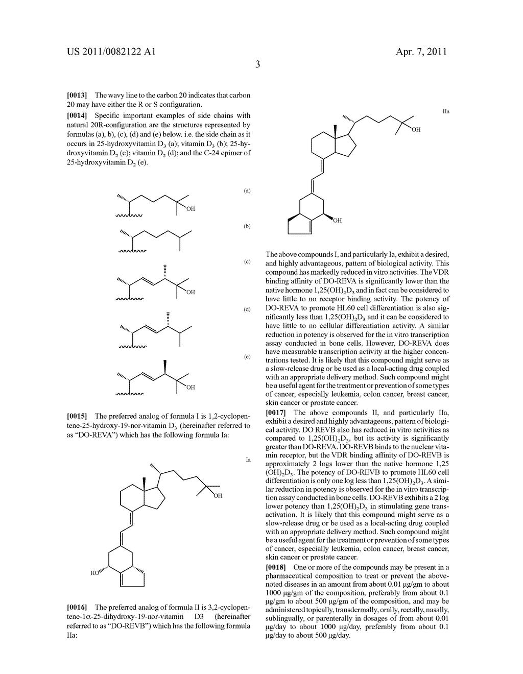 19-Nor-Vitamin D Analogs With 1,2- or 3,2-Cyclopentene Ring - diagram, schematic, and image 07
