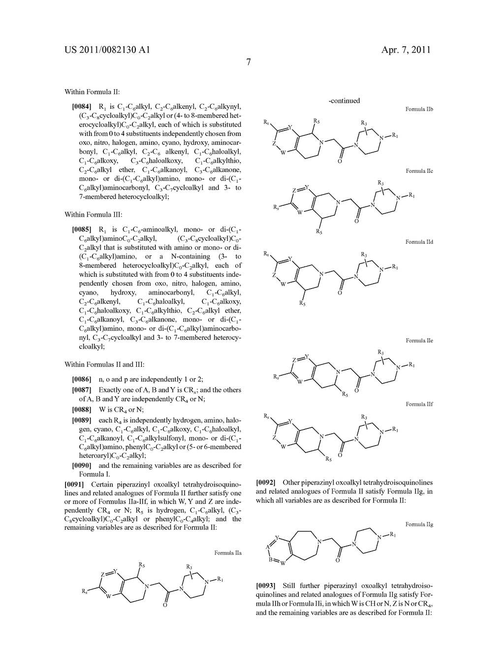 PIPERAZINYL OXOALKYL TETRAHYDROISOQUINOLINES AND RELATED ANALOGUES - diagram, schematic, and image 08