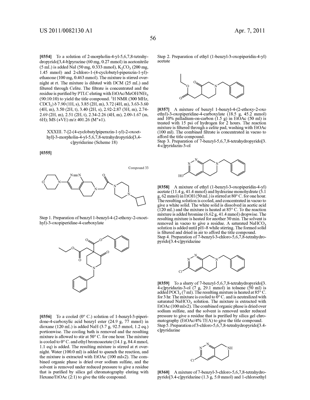 PIPERAZINYL OXOALKYL TETRAHYDROISOQUINOLINES AND RELATED ANALOGUES - diagram, schematic, and image 57