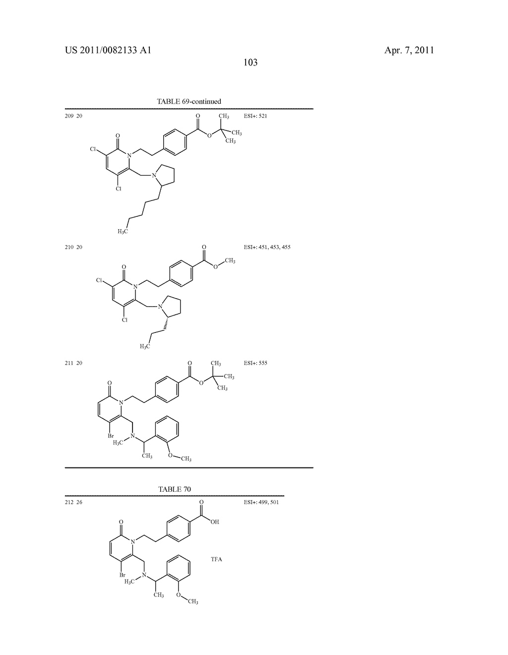 PYRIDONE COMPOUNDS - diagram, schematic, and image 104