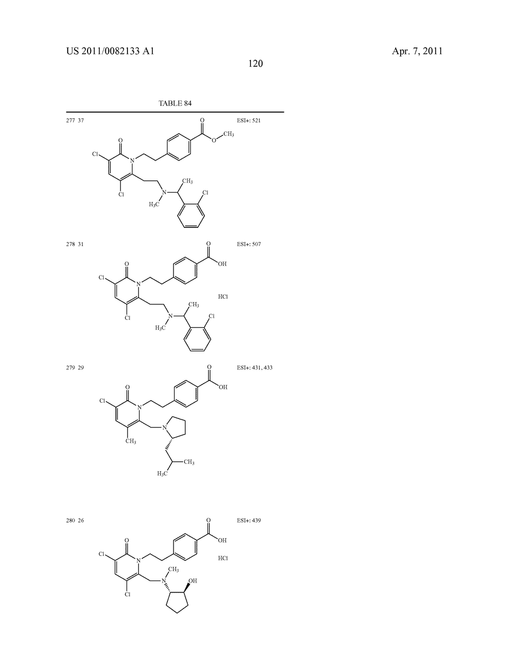 PYRIDONE COMPOUNDS - diagram, schematic, and image 121