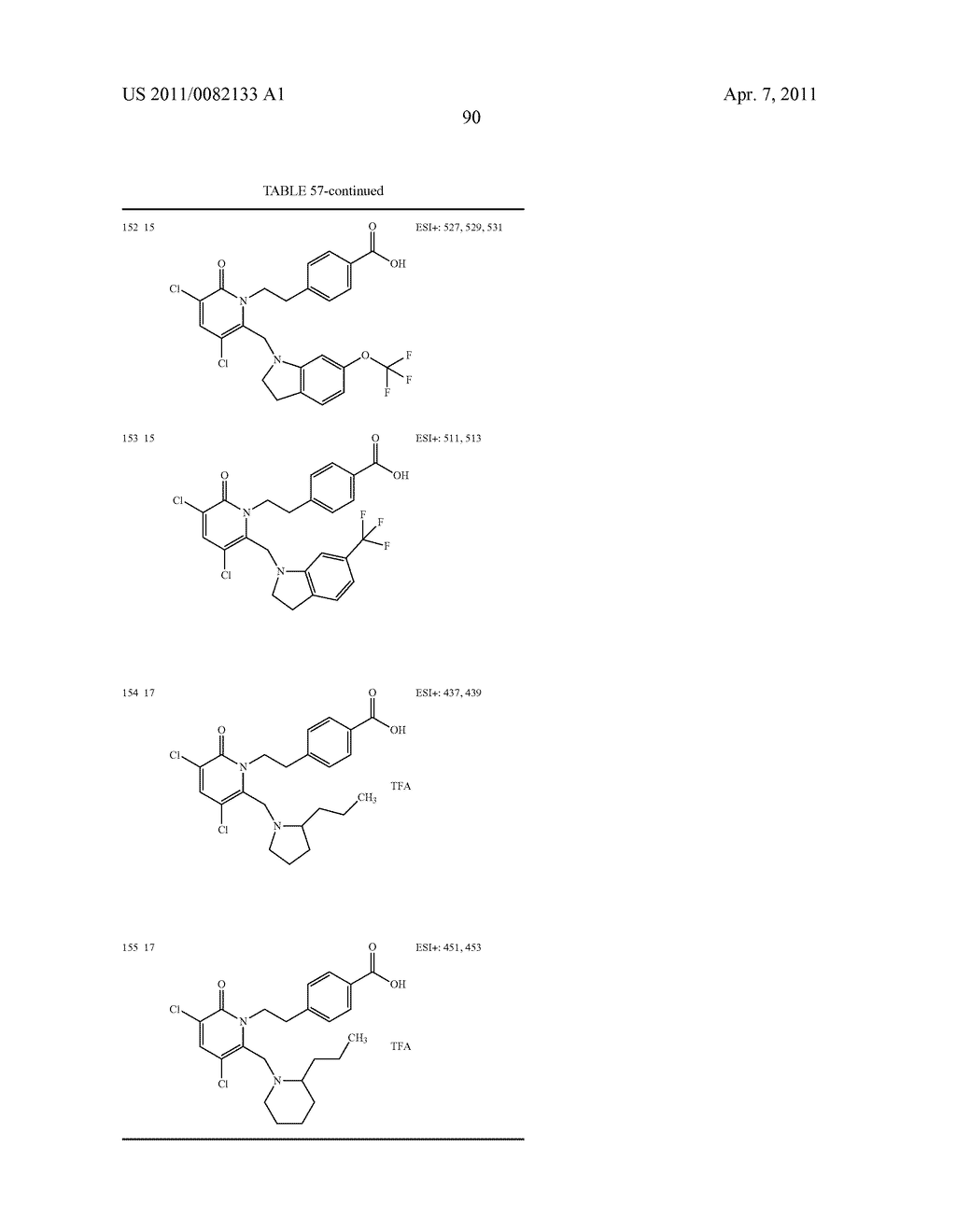 PYRIDONE COMPOUNDS - diagram, schematic, and image 91