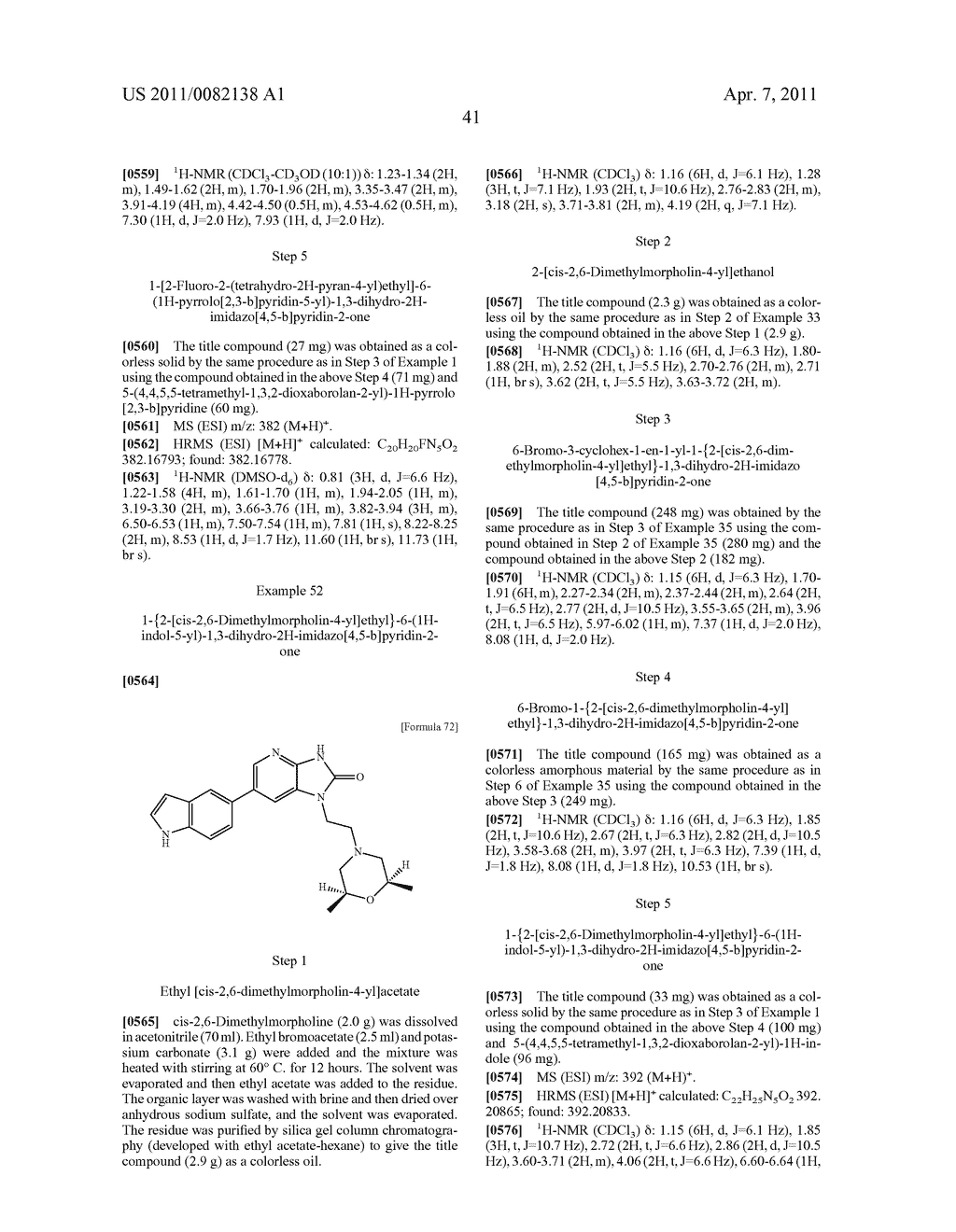 IMIDAZOPYRIDIN-2-ONE DERIVATIVES - diagram, schematic, and image 42