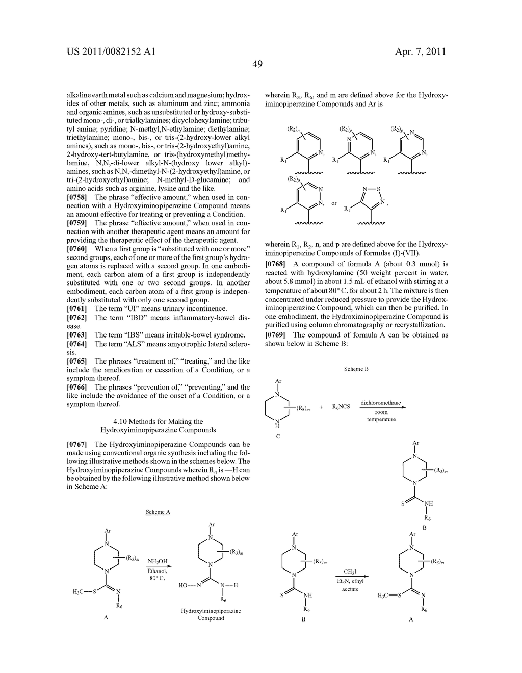 THERAPEUTIC AGENTS USEFUL FOR TREATING PAIN - diagram, schematic, and image 50