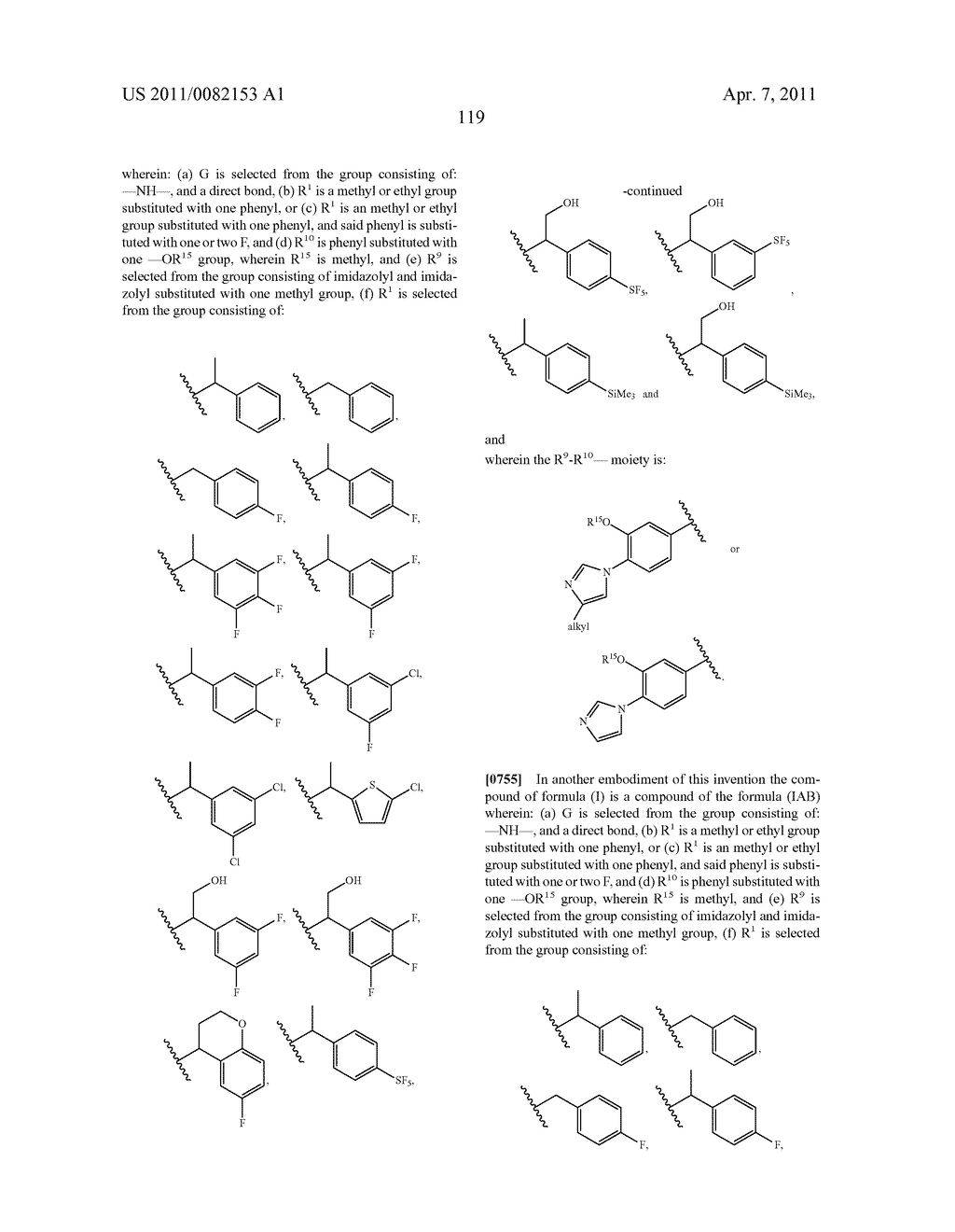 GAMMA SECRETASE MODULATORS - diagram, schematic, and image 120