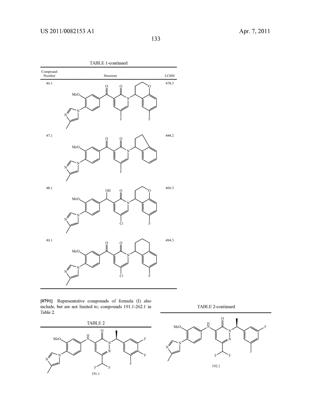 GAMMA SECRETASE MODULATORS - diagram, schematic, and image 134