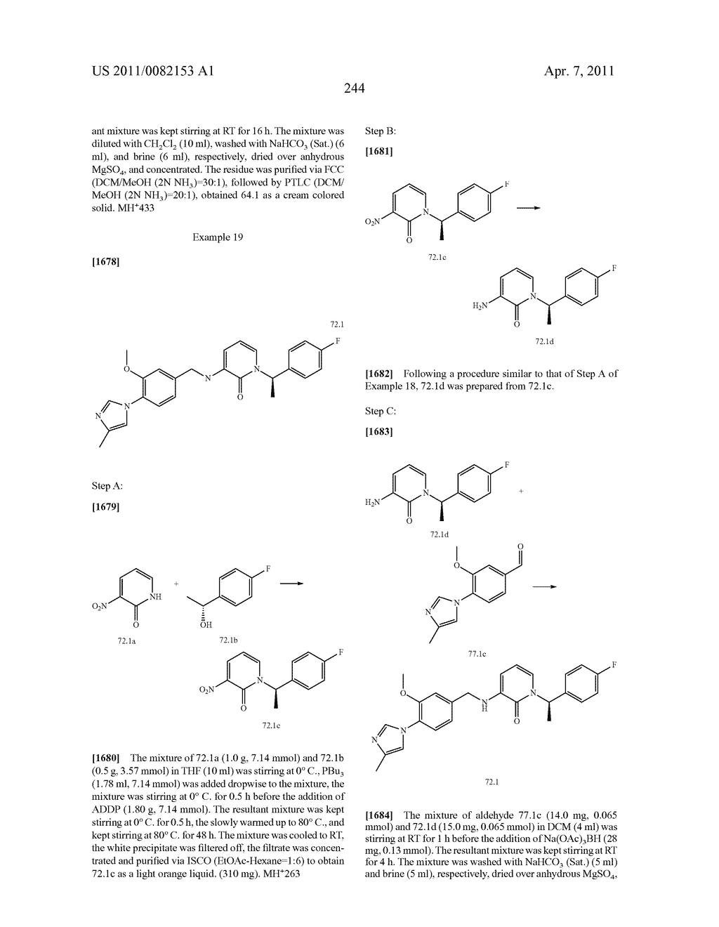 GAMMA SECRETASE MODULATORS - diagram, schematic, and image 245