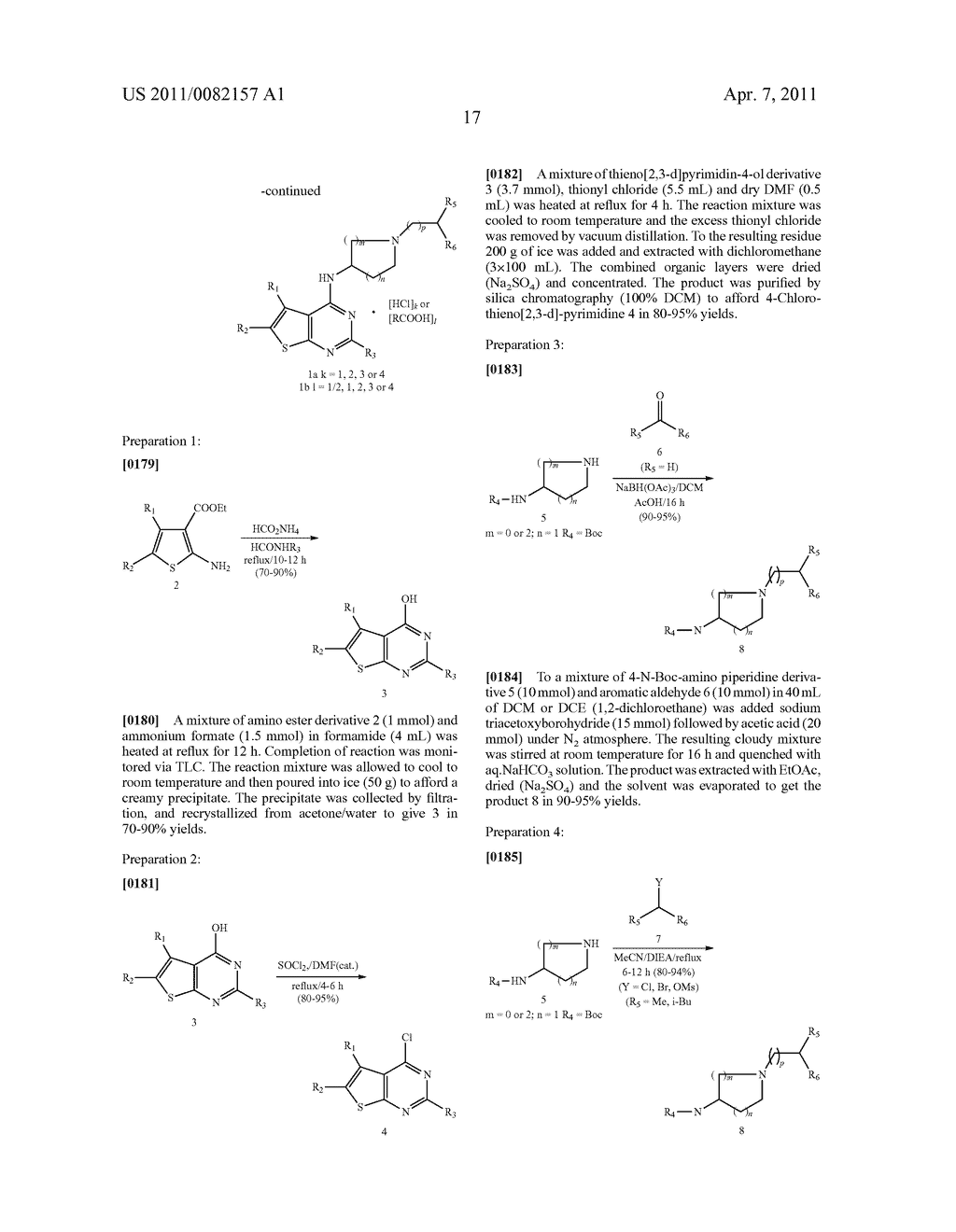 Piperidinylamino-Thieno [2,3-D] Pyrimidine Compounds - diagram, schematic, and image 18