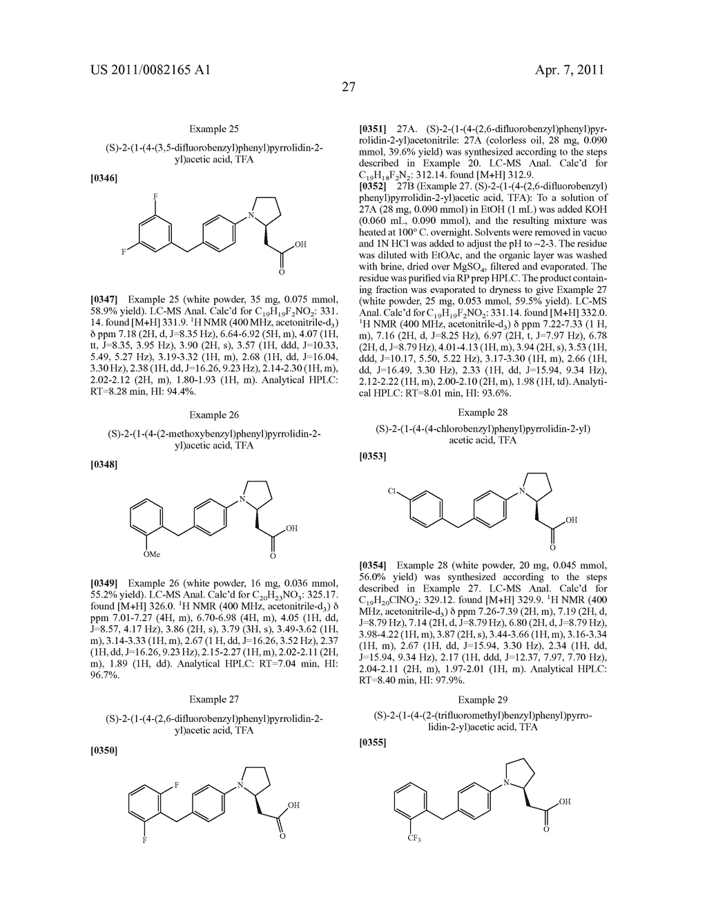 PYRROLIDINE GPR40 MODULATORS - diagram, schematic, and image 28