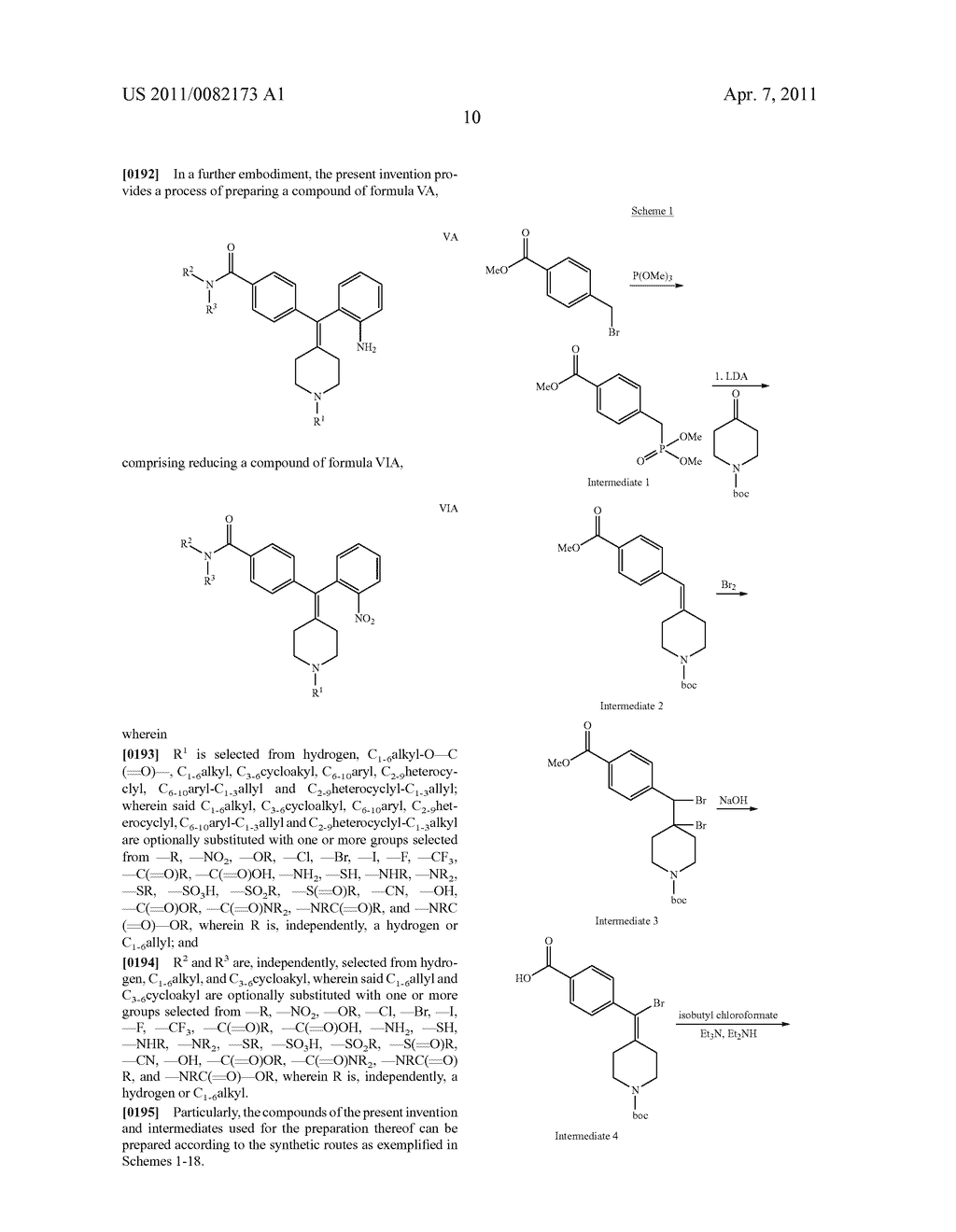 DIARYLMETHYLIDENE PIPERIDINE DERIVATIVES, PREPARATIONS THEREOF AND USES THEREOF - diagram, schematic, and image 11