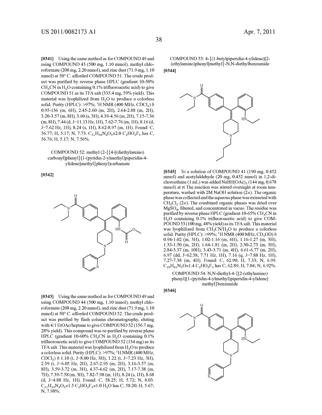 DIARYLMETHYLIDENE PIPERIDINE DERIVATIVES, PREPARATIONS THEREOF AND USES THEREOF - diagram, schematic, and image 39