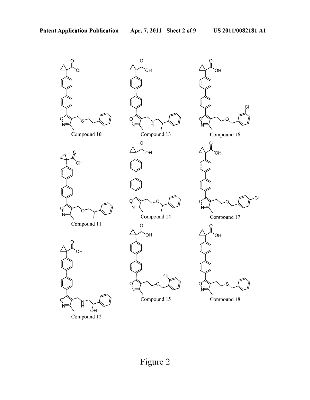 Compounds as Lysophosphatidic Acid Receptor Antagonists - diagram, schematic, and image 03