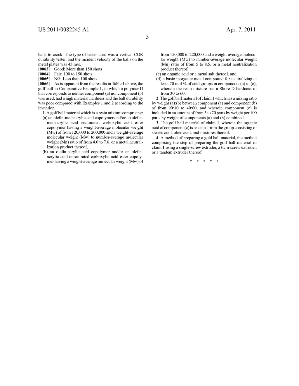 GOLF BALL MATERIAL AND METHOD OF PREPARING THE SAME - diagram, schematic, and image 06