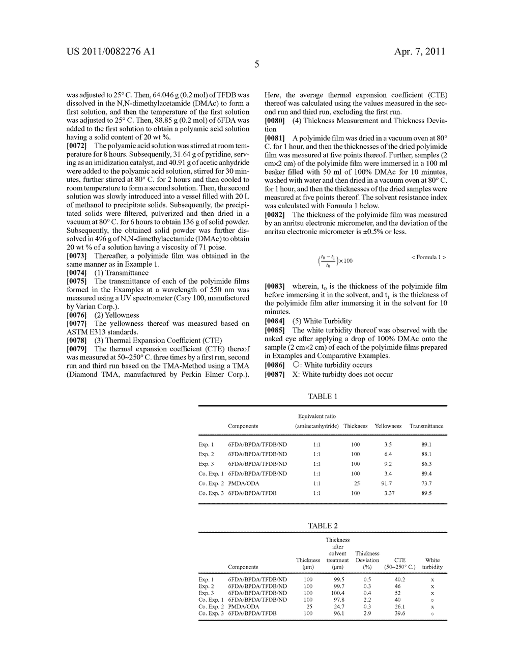 TRANSPARENT POLYIMIDE FILM HAVING IMPROVED SOLVENT RESISTANCE - diagram, schematic, and image 06